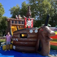 Toboggan géant du pirate